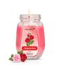 Rose Aroma Pink Soy Wax Scented Candle
