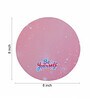 Pink Sparkle Printed Round Mousepad