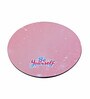 Pink Sparkle Printed Round Mousepad