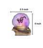 Pink Stone Figurine Tea light Holder