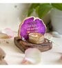 Pink Stone Figurine Tea light Holder