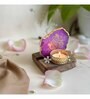 Pink Stone Figurine Tea light Holder