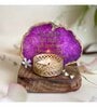 Pink Stone Figurine Tea light Holder
