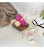 Pink Stone Figurine Tea light Holder