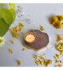 Pink Stone Figurine Tea light Holder