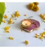 Pink Stone Figurine Tea light Holder