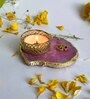 Pink Stone Figurine Tea light Holder