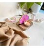 Pink Stone Figurine Tea light Holder