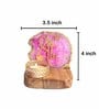 Pink Stone Figurine Tea light Holder