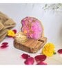 Pink Stone Figurine Tea light Holder