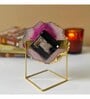 Pink Stone Table Clock