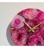 pink Stone Wall Clock