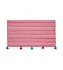 Pink Striped Jacquard 2 Seater Sofa Cover