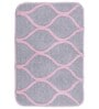 Pink Abstract Microfibre 26x18 Inches AntiSkid Bath Mat
