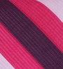 Multicolour Polyester Striped 16x16 inches Cushion Cover (5Pc)