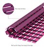 Pink Striped PVC 24x19 Inches Antiskid Shower Bath Mat