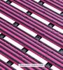 Pink Striped PVC 24x19 Inches Antiskid Shower Bath Mat