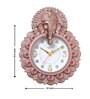 Pink Synthetic Plastic Wall Clock