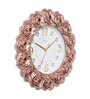 Pink Synthetic Plastic Wall Clock