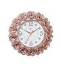 Pink Synthetic Plastic Wall Clock