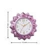 Pink Synthetic Plastic Wall Clock