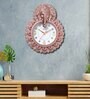 Pink Synthetic Plastic Wall Clock
