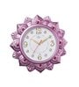 Pink Synthetic Plastic Wall Clock