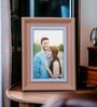 Pink Synthetic Wood Photoframe