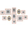 Jupiter Set Of 11 Pink Synthetic Wood Collage Photo Frames