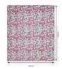 Pink Floral 140 TC Cotton King Sized Bed Sheets with 2 Pillow Covers