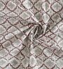 Pink Traditional 180 TC Cotton King Sized Bedsheet with 2 Pillow Covers