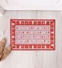 Pink Traditional Hand Woven 3 Ft X 2 Ft Dhurrie