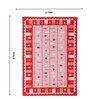 Pink Traditional Hand Woven 3 Ft X 2 Ft Dhurrie