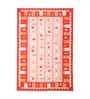 Pink Traditional Hand Woven 5 Ft X 3 Ft  Dhurrie