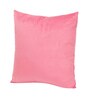 Pink Velevt Solids 18x18 inches  Large Cushion Covers  (2Pcs)