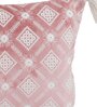 Pink Velvet Textured 12x20 inches Cushion Covers (Pack of 2)