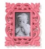Pink Wooden Handcrafted Vertical Wall Hanging Photo Frame