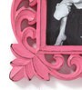 Pink Wooden Handcrafted Vertical Wall Hanging Photo Frame