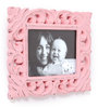 Pink Wooden Handcrafted Horizontal Wall Hanging Photo Frame