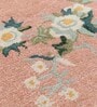 Pink Wool Floral 3 x 5 Feet Hand Tufted Carpet