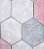 Pink Wool Geometric 350 GSM Premium Double bed blanket