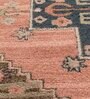 Pink Wool Traditional 6 ft x 9 ft Hand Tufted Carpet