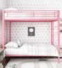 Pinkin Metal Bunk Bed in Pink Colour