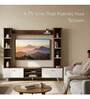 Pinn TV Unit In Brown Maple & White Finish