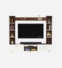 Pinn TV Unit In Brown Maple & White Finish
