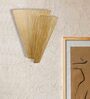 Zucchero Ivory Mild Steel Flush Mount Wall Light