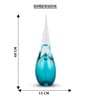 Pinnacle Drop Luxury Art Glass Vase L
