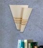 Pinnacle Paper Flush Mount Wall Light (Natural Finish)