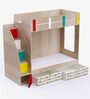 Pinwheels Bunk Bed in Oak Colour