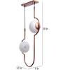 Astrid Copper Metal Hanging Light